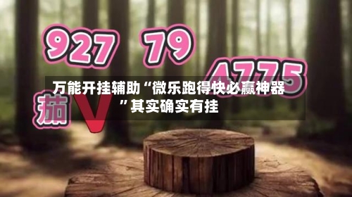 万能开挂辅助“微乐跑得快必赢神器	”其实确实有挂-第1张图片