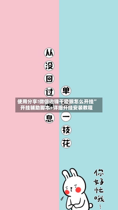 使用分享!微信边锋干瞪眼怎么开挂”开挂辅助脚本+详细开挂安装教程-第1张图片