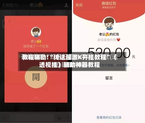教程辅助!“传送屋激K开挂教程”（透视挂）辅助神器教程-第1张图片