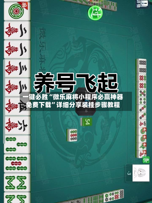 一键必胜“微乐麻将小程序必赢神器免费下载	”详细分享装挂步骤教程-第1张图片