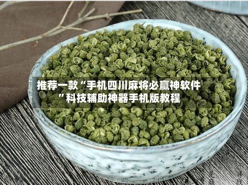 推荐一款“手机四川麻将必赢神软件	”科技辅助神器手机版教程-第1张图片