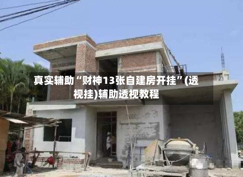 真实辅助“财神13张自建房开挂”(透视挂)辅助透视教程-第1张图片
