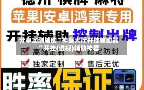 分享实测辅助“神皇大厅开挂辅助器”开挂(透视)辅助神器-第1张图片