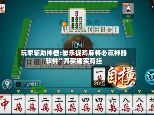 玩家辅助神器:微乐捉鸡麻将必赢神器软件	”其实确实有挂-第1张图片