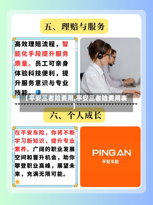 【平安三者险费用,平安三者险费用表】-第1张图片