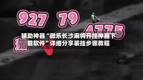 辅助神器“微乐长沙麻将开挂神器下载软件”详细分享装挂步骤教程-第1张图片