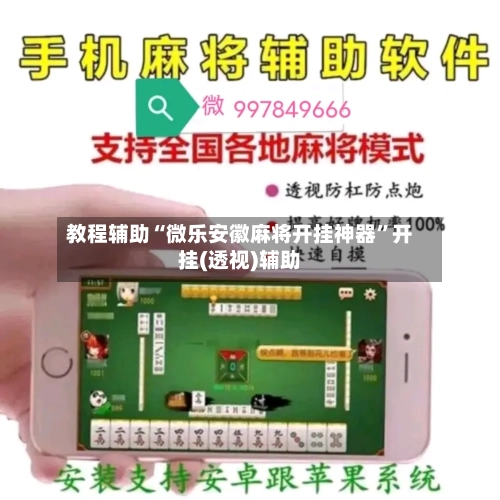 教程辅助“微乐安徽麻将开挂神器	”开挂(透视)辅助-第1张图片