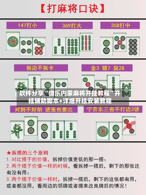 软件分享“微乐内蒙麻将开挂教程	”开挂辅助脚本+详细开挂安装教程-第1张图片
