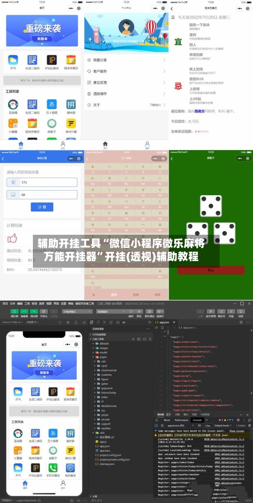 辅助开挂工具“微信小程序微乐麻将万能开挂器”开挂(透视)辅助教程-第1张图片
