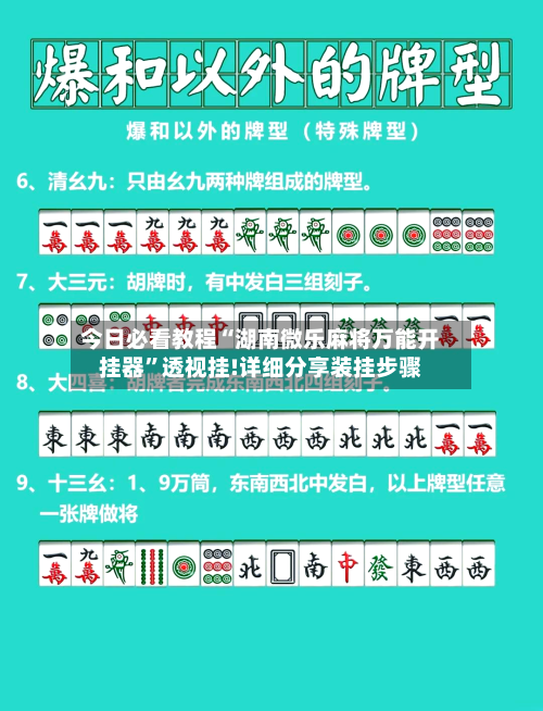 今日必看教程“湖南微乐麻将万能开挂器”透视挂!详细分享装挂步骤-第1张图片