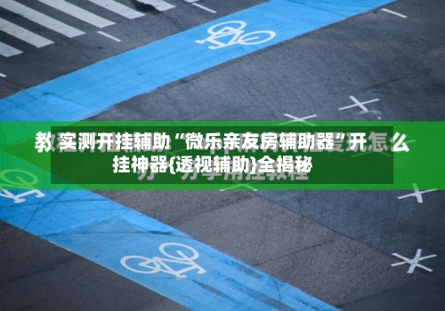 实测开挂辅助“微乐亲友房辅助器”开挂神器{透视辅助}全揭秘-第1张图片