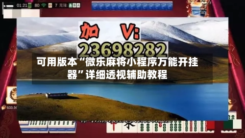 可用版本“微乐麻将小程序万能开挂器”详细透视辅助教程-第1张图片