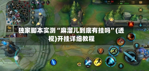 独家脚本实测“麻溜儿到底有挂吗	”(透视)开挂详细教程-第1张图片