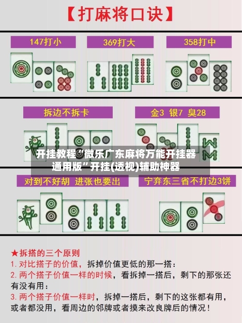 开挂教程“微乐广东麻将万能开挂器通用版”开挂(透视)辅助神器-第1张图片