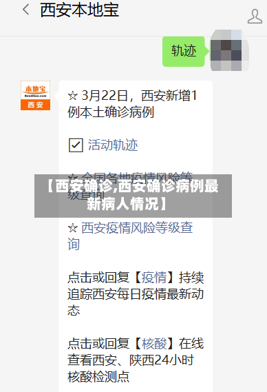 【西安确诊,西安确诊病例最新病人情况】-第1张图片