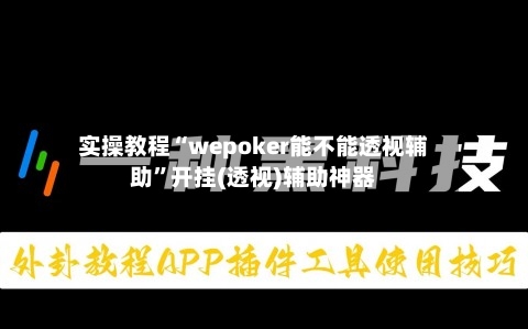 实操教程“wepoker能不能透视辅助”开挂(透视)辅助神器-第1张图片