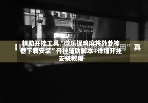 辅助开挂工具“微乐捉鸡麻将外卦神器下载安装”开挂辅助脚本+详细开挂安装教程-第1张图片