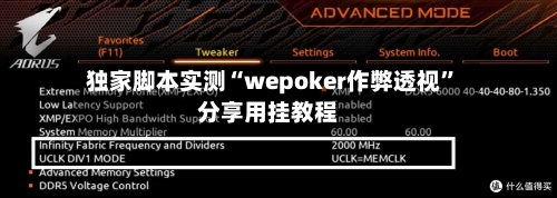 独家脚本实测“wepoker作弊透视	”分享用挂教程-第1张图片