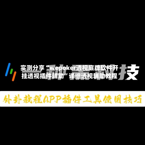 实测分享“wepoker透视底牌软件开挂透视插件辅助	”详细透视辅助教程-第1张图片