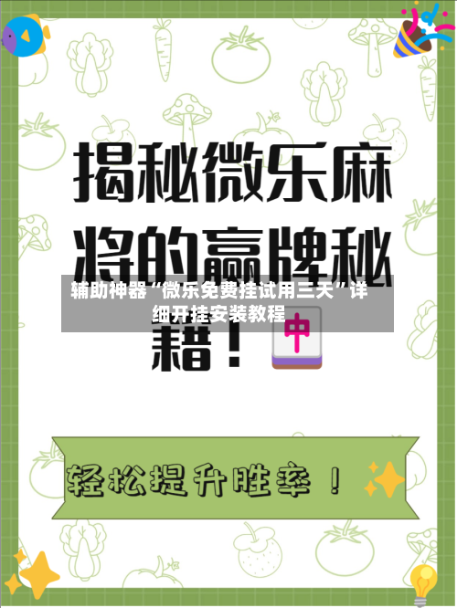 辅助神器“微乐免费挂试用三天”详细开挂安装教程-第1张图片