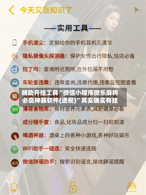 辅助开挂工具“微信小程序微乐麻将必赢神器软件(透视)”其实确实有挂-第1张图片