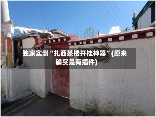 独家实测“扎西茶楼开挂神器”(原来确实是有插件)-第1张图片