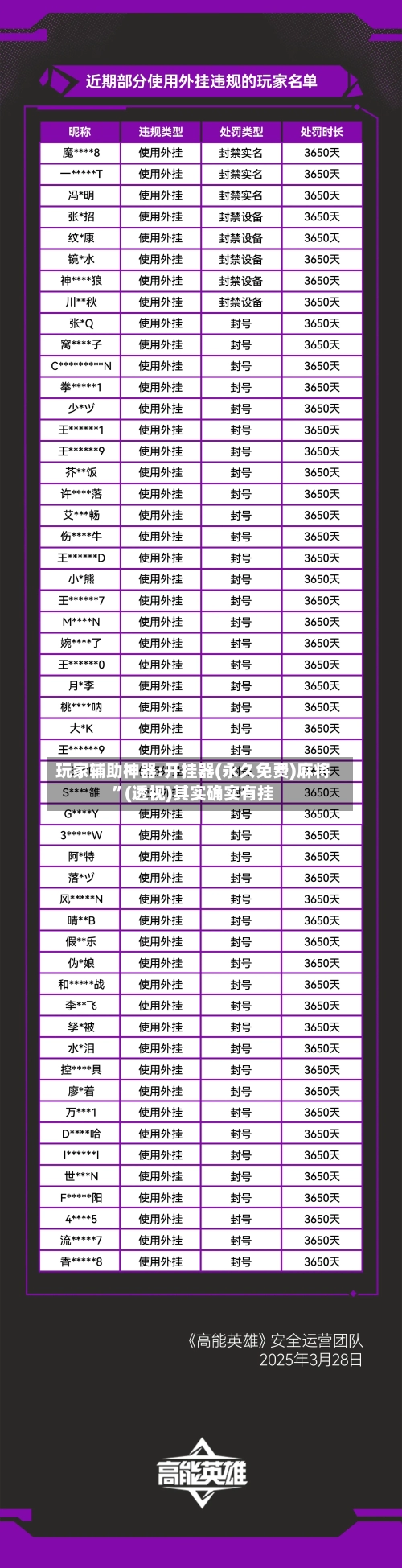 玩家辅助神器:开挂器(永久免费)麻将”(透视)其实确实有挂-第1张图片