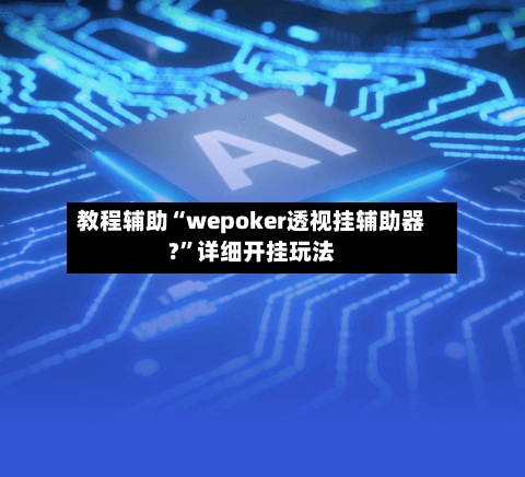 教程辅助“wepoker透视挂辅助器?	”详细开挂玩法-第1张图片