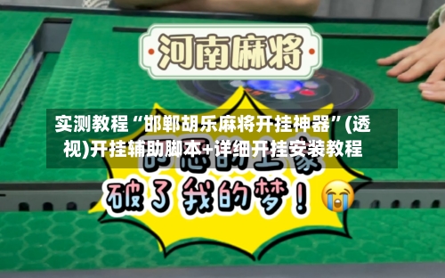实测教程“邯郸胡乐麻将开挂神器”(透视)开挂辅助脚本+详细开挂安装教程-第1张图片