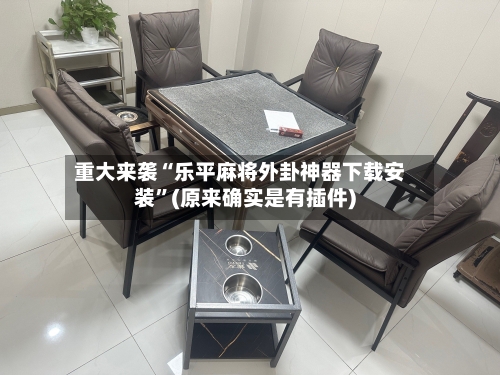 重大来袭“乐平麻将外卦神器下载安装	”(原来确实是有插件)-第1张图片