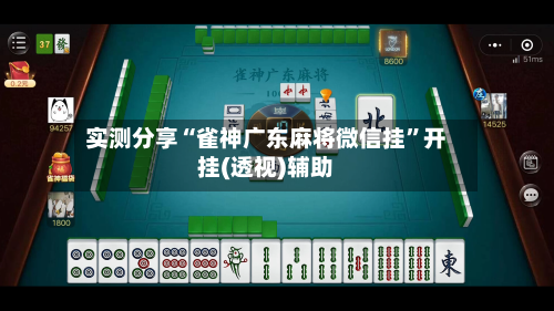 实测分享“雀神广东麻将微信挂”开挂(透视)辅助-第1张图片