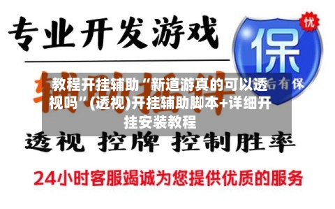 教程开挂辅助“新道游真的可以透视吗”(透视)开挂辅助脚本+详细开挂安装教程-第1张图片