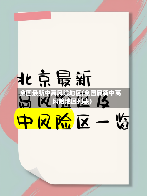 全国最新中高风险地区(全国最新中高风险地区列表)-第1张图片