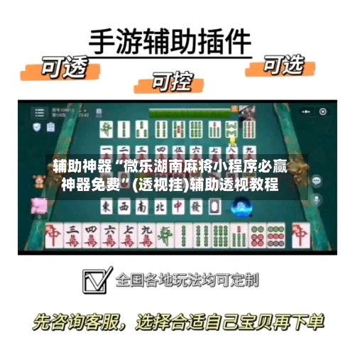 辅助神器“微乐湖南麻将小程序必赢神器免费”(透视挂)辅助透视教程-第1张图片