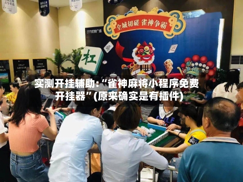 实测开挂辅助:“雀神麻将小程序免费开挂器”(原来确实是有插件)-第1张图片
