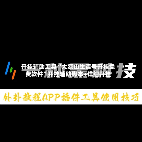 开挂辅助工具“大凉山生活号开挂免费软件”开挂辅助脚本+详细开挂-第1张图片