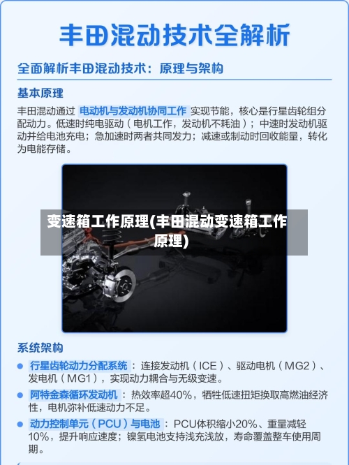 变速箱工作原理(丰田混动变速箱工作原理)-第1张图片