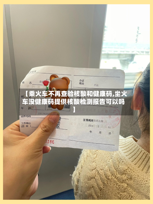 【乘火车不再查验核酸和健康码,坐火车没健康码提供核酸检测报告可以吗】-第1张图片