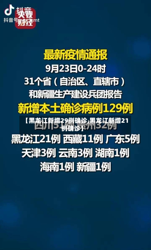 【黑龙江新增29例确诊,黑龙江新增21例确诊】-第1张图片