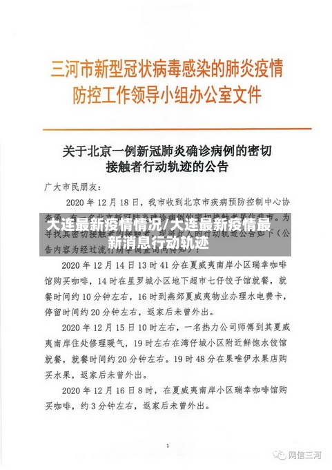 大连最新疫情情况/大连最新疫情最新消息行动轨迹-第1张图片